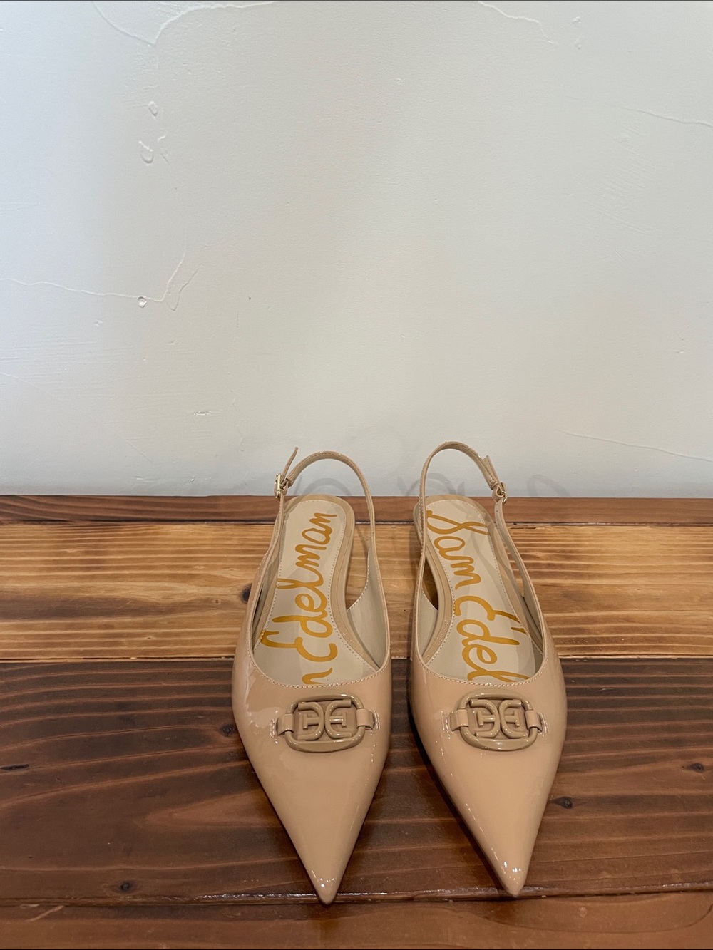 Sam Edelman Women's Aggie Pump Kitten Heels In Sienna Tan Size 7.5 NWOT - Picture 4 of 13